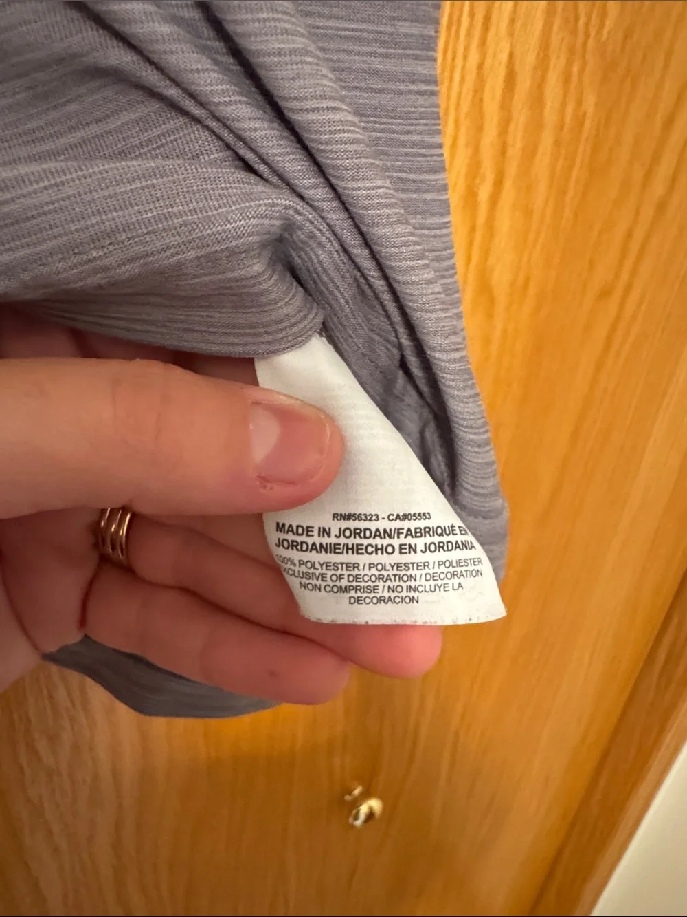 Nike Light Gray Quarter-Zip Athletic Pullover